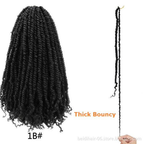 Pretwisted Passion Twist Crochet Braids Pre looped Senegalese Spring Twist Ombre Braids Synthetic Crochet Hair